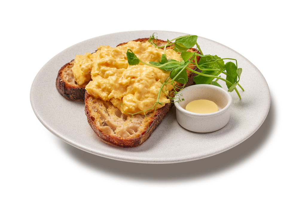 Eggs Your Way – Scrambled Eggs on Toast