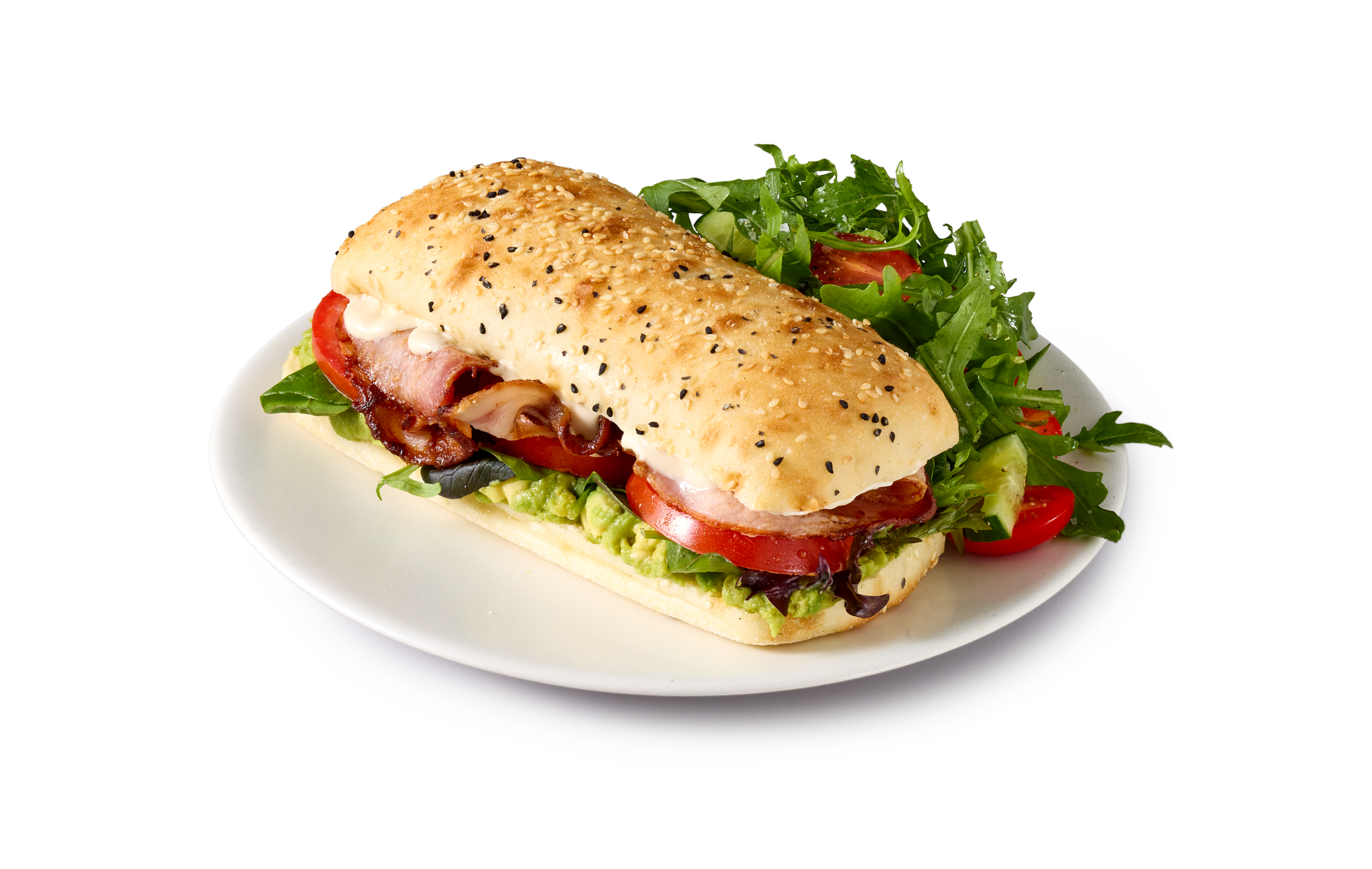 BLAT with Side Salad