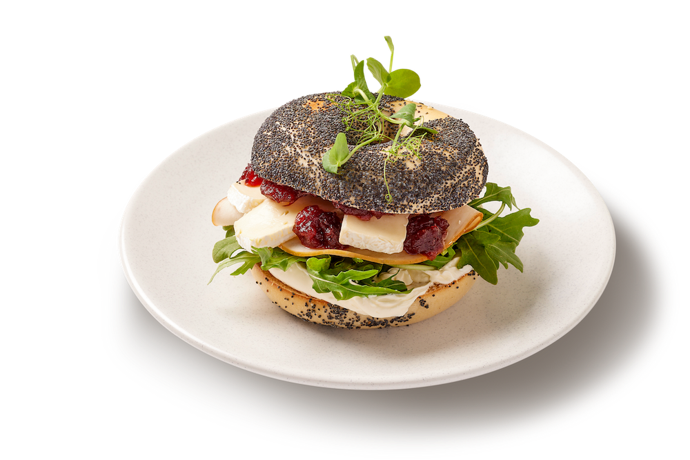 Turkey & Brie Bagel