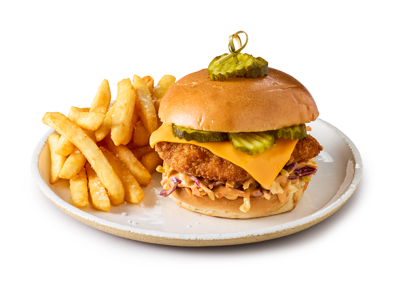 Ultimate Chicken Burger with Chips