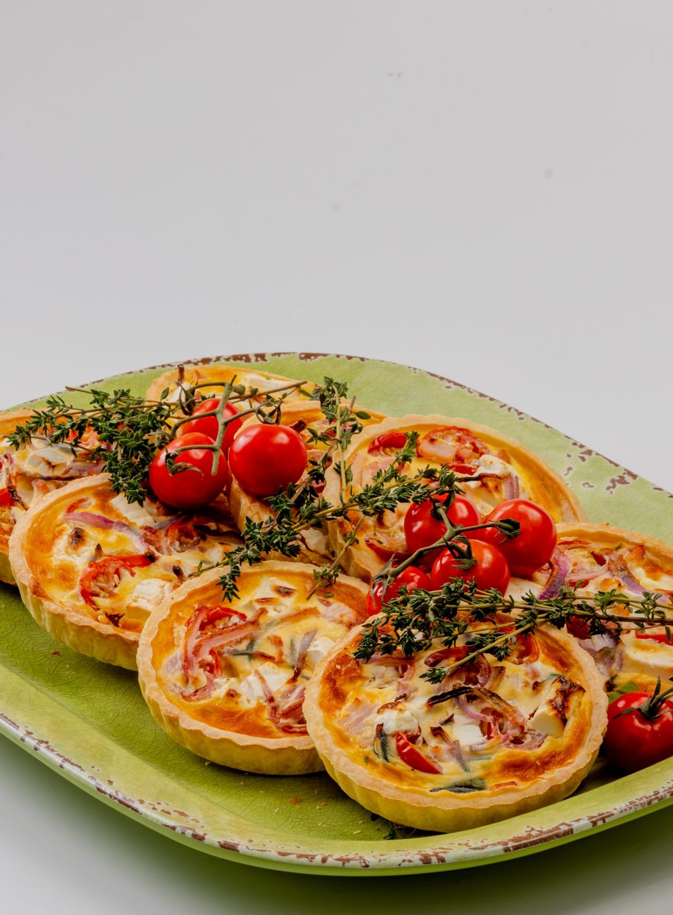 Tomato, Bacon & Fetta Tart