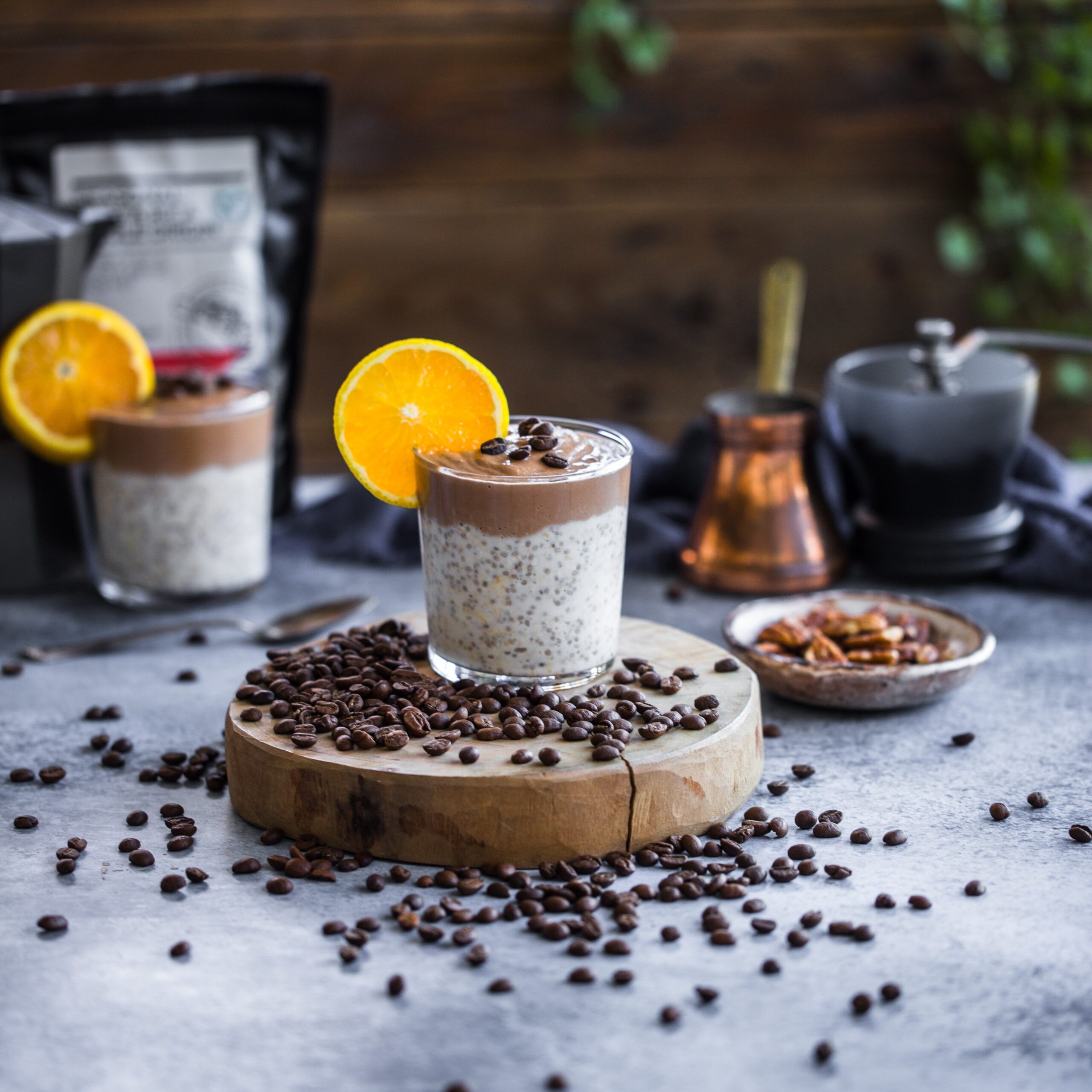 Nutty Coffee Caramel Overnight Oats Recipe by Sney from @cookrepublic