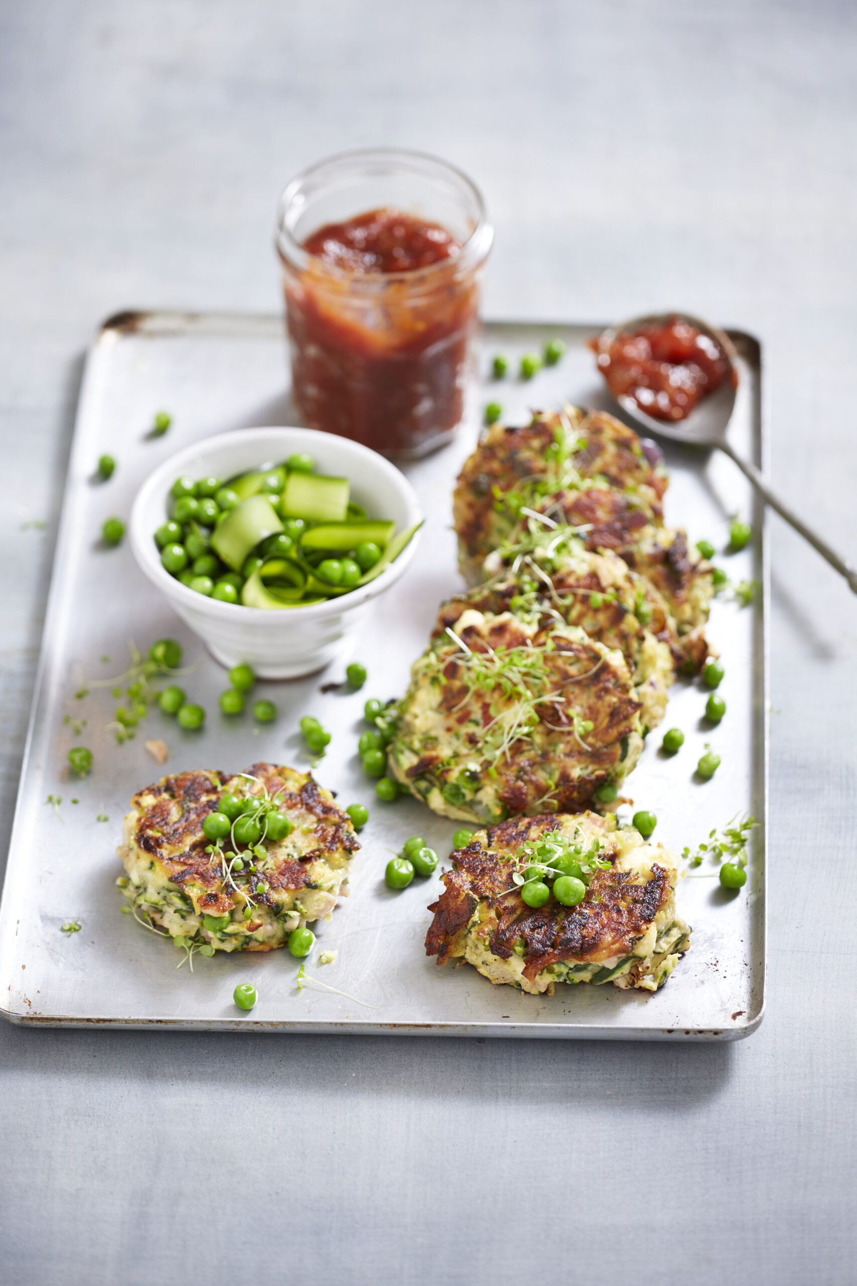 Zucchini, Bacon & Fetta Fritter