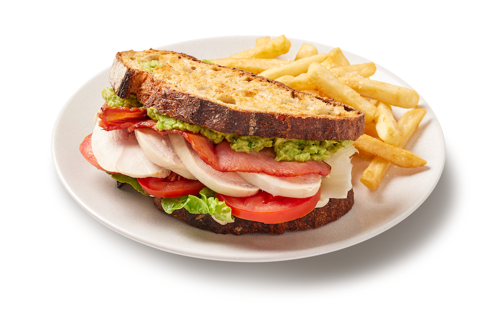Classic Club Sandwich with Side Chips