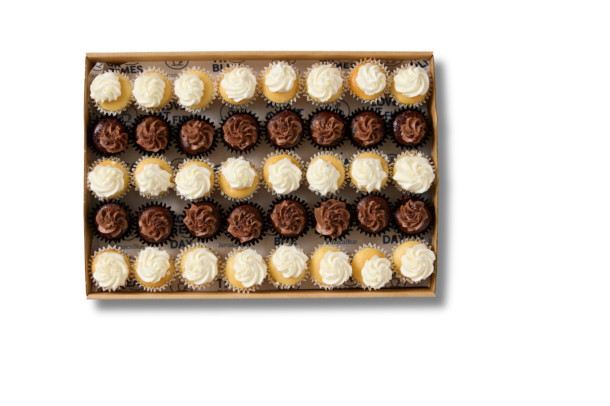 Mini assorted cupcakes – Choc & Vanilla