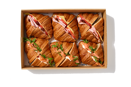 Ham, Cheese & Caramelised Onion Croissant