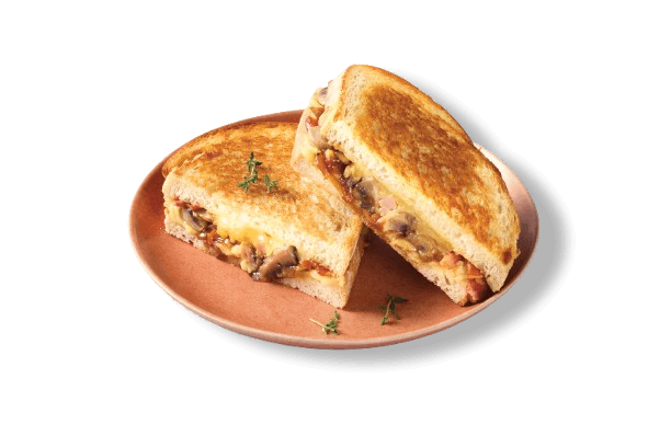 Mushrooms & Bacon Melt