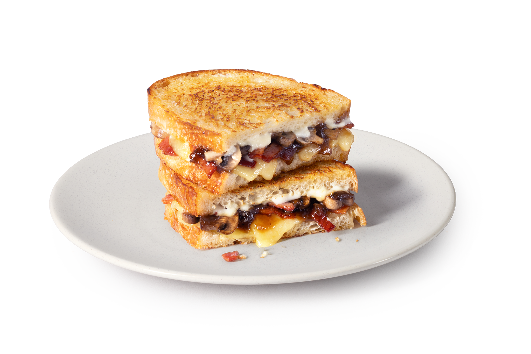 Mushroom & Bacon Toastie